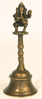 Antique Ganesha Altar Bell